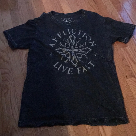 Affliction Other - Men’s Affliction large black short sleeve T-shirt